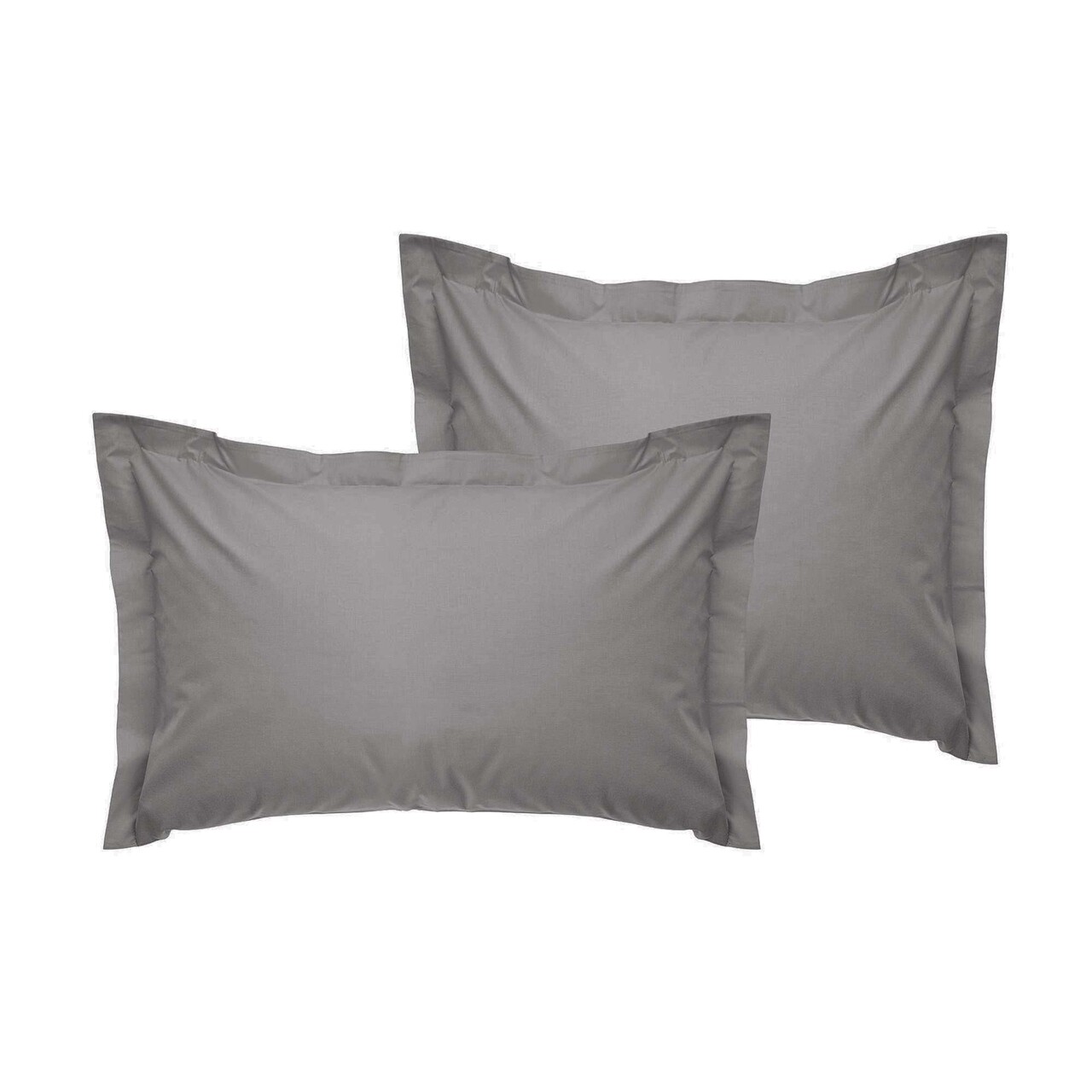 Set 2 fete de perna Oxford Satin (EU) (IT), L'essentiel Maison, De Dark Grey, Gri inchis - imagine 3